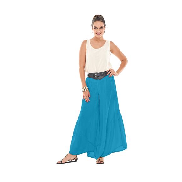 OMG! BREEZE pants in Ocean (Turquoise) small #1 - Picture 2 of 2